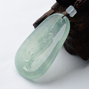 (超值推荐)冰种晴水滴水观禅挂件