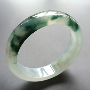 (超值推荐)冰种飘花手镯(58.3mm)
