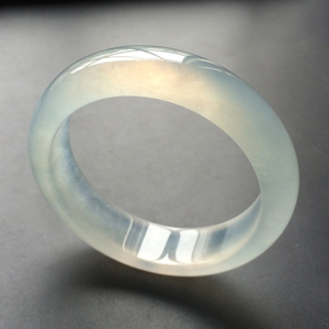 (超值推荐)冰玻种晴水手镯(56.5mm)