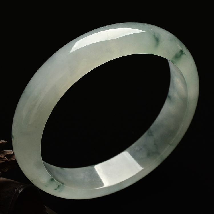 （超值推荐）冰种飘花手镯（59.6mm）
