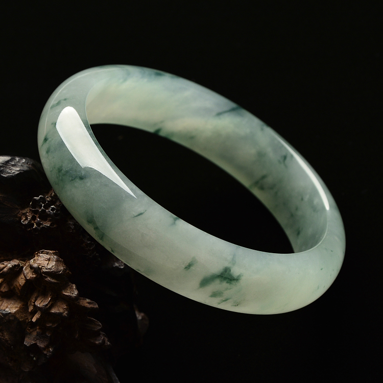 （超值推荐）冰种飘花手镯（59.7mm）