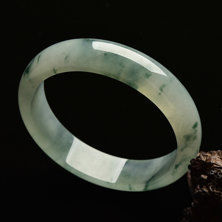 （超值推荐）冰种飘花手镯（59.7mm）