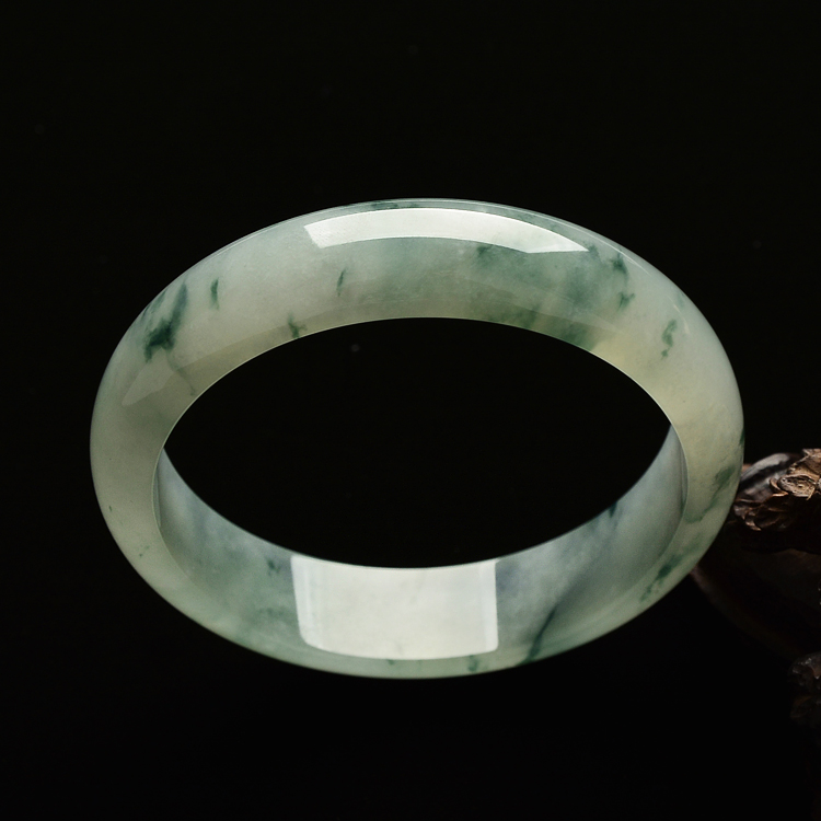 （超值推荐）冰种飘花手镯（59.7mm）