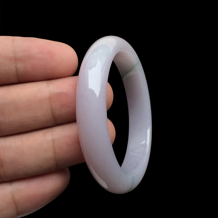 （超值推荐）糯冰种紫罗兰手镯（53.3mm）