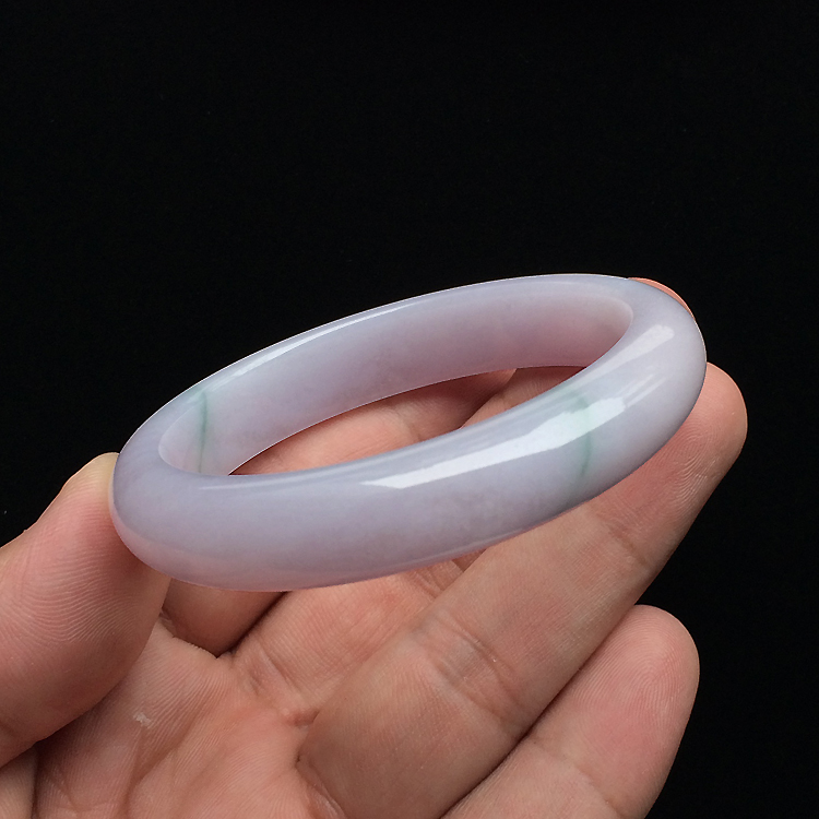 （超值推荐）糯冰种紫罗兰手镯（53.3mm）