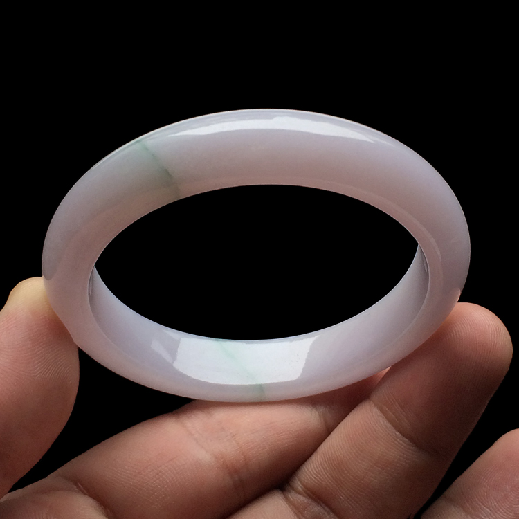 （超值推荐）糯冰种紫罗兰手镯（53.3mm）