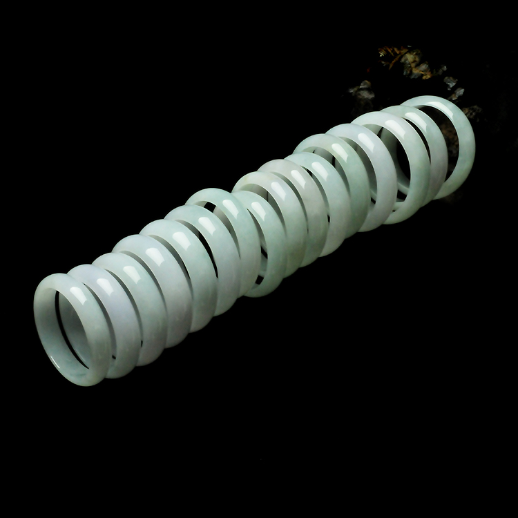 （超值推荐）糯冰种晴水手镯（16支一批走）（最大：60.1mm 最小：55mm）