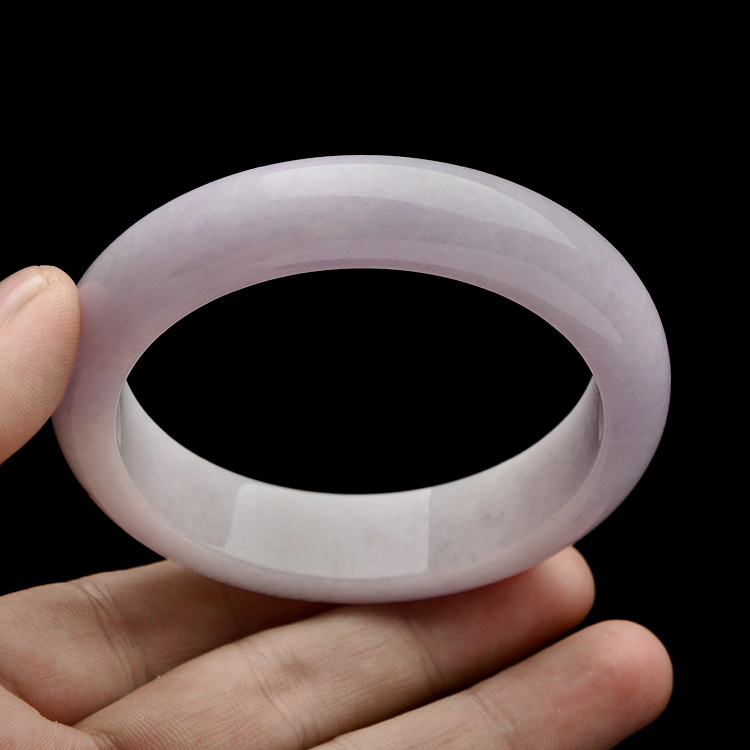 （超值推荐）糯冰种紫罗兰手镯（59mm）