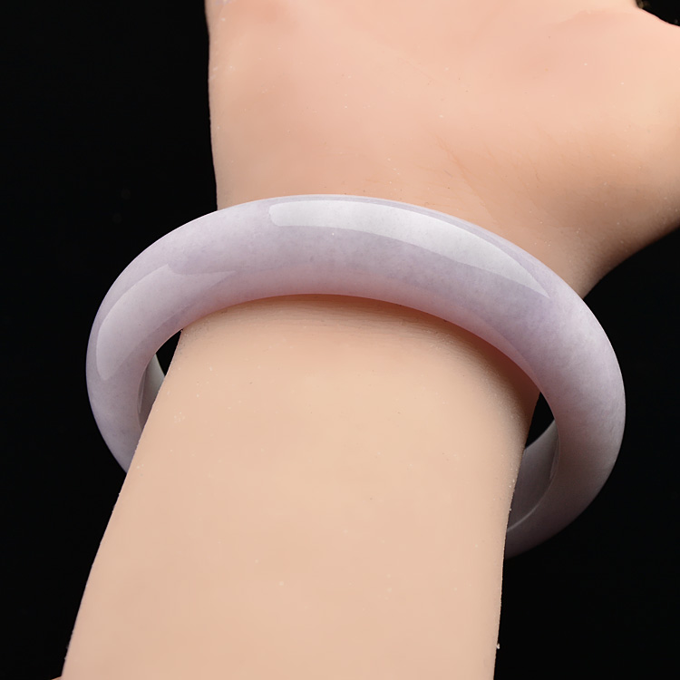 （超值推荐）糯冰种紫罗兰手镯（59mm）