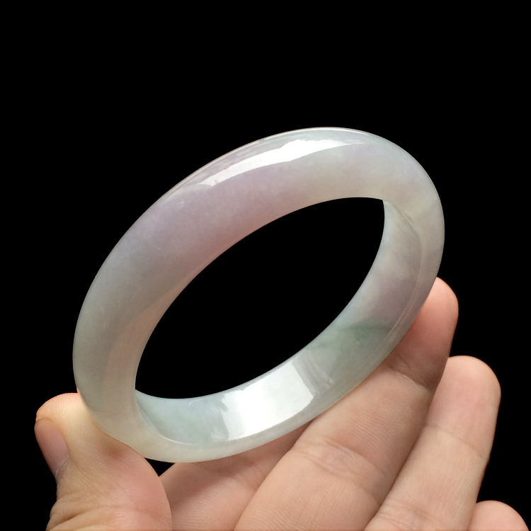 （超值推荐）糯冰种紫罗兰手镯（58.6mm）
