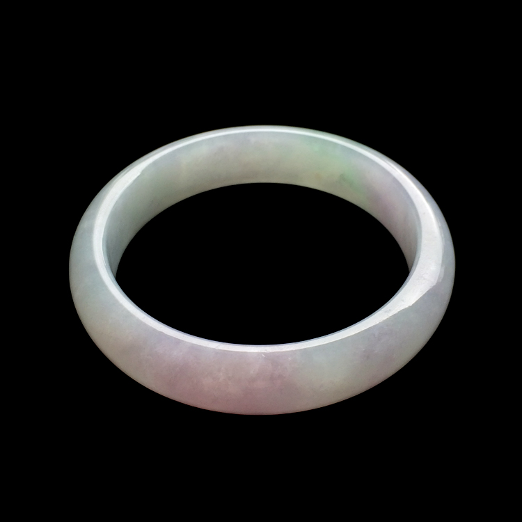 （超值推荐）糯冰种紫罗兰手镯（58.6mm）