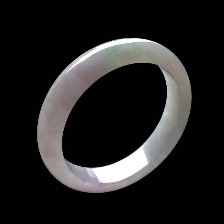 （超值推荐）糯冰种紫罗兰手镯（58.6mm）