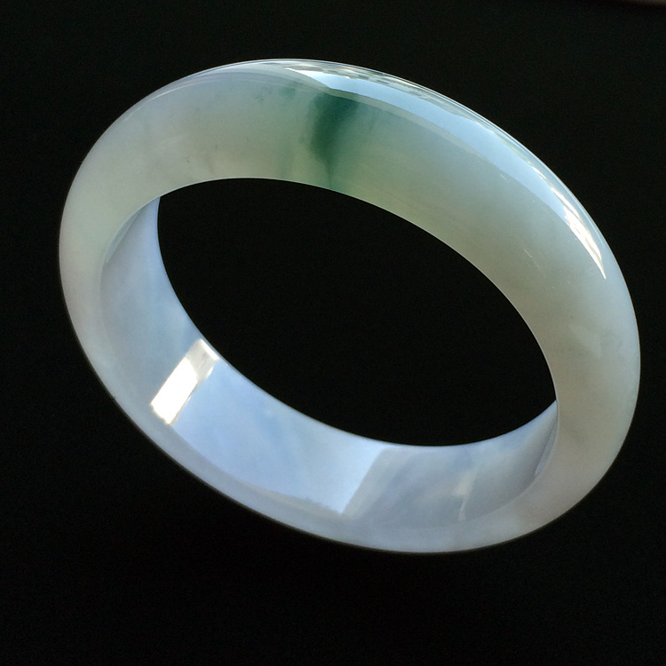 （超值推荐）糯冰种晴水手镯（56.3mm）