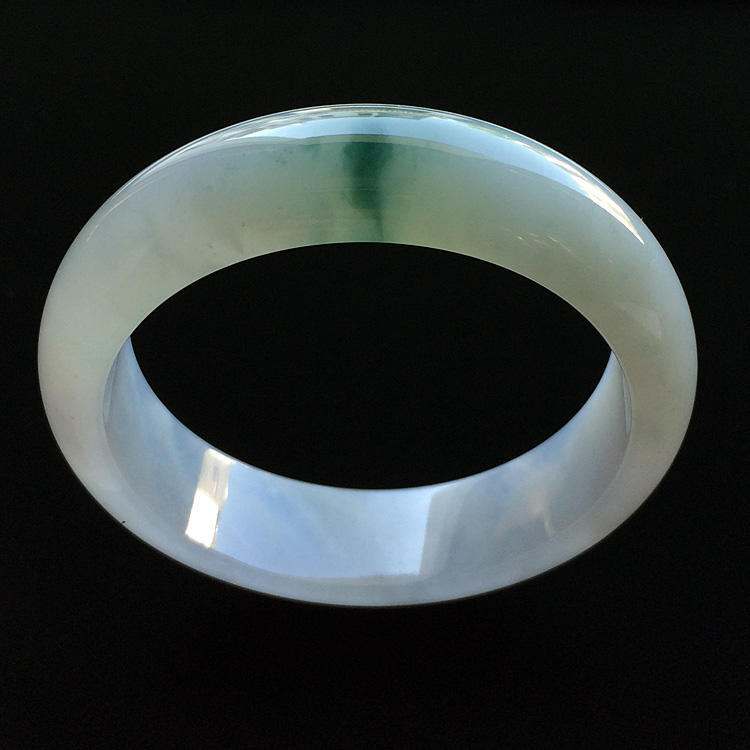 （超值推荐）糯冰种晴水手镯（56.3mm）