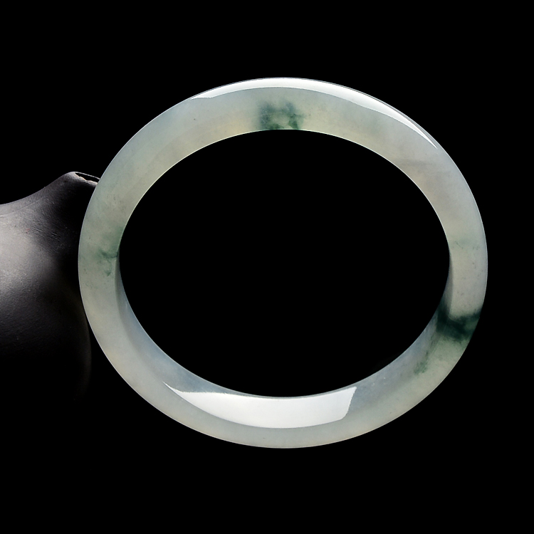 （超值推荐)冰种飘花手镯（57.2mm）