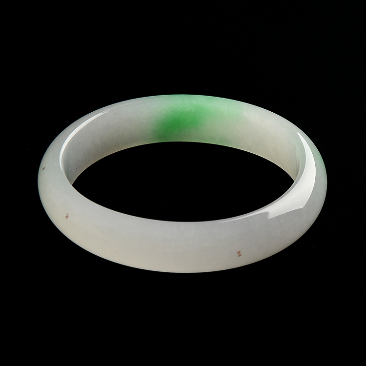 （超值推荐）糯冰种飘翠贵妃镯（57.2mm-50.2mm）