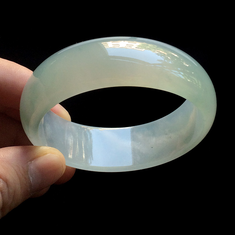 （超值推荐）冰种晴水贵妃镯（55mm-49.3mm）