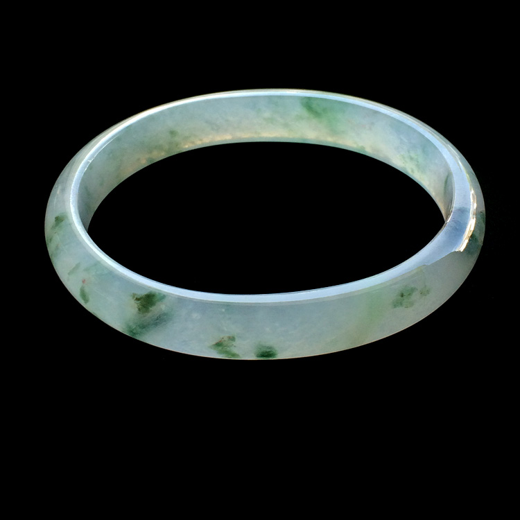 （超值推荐）冰种飘花贵妃镯（56.1mm-47.4mm）