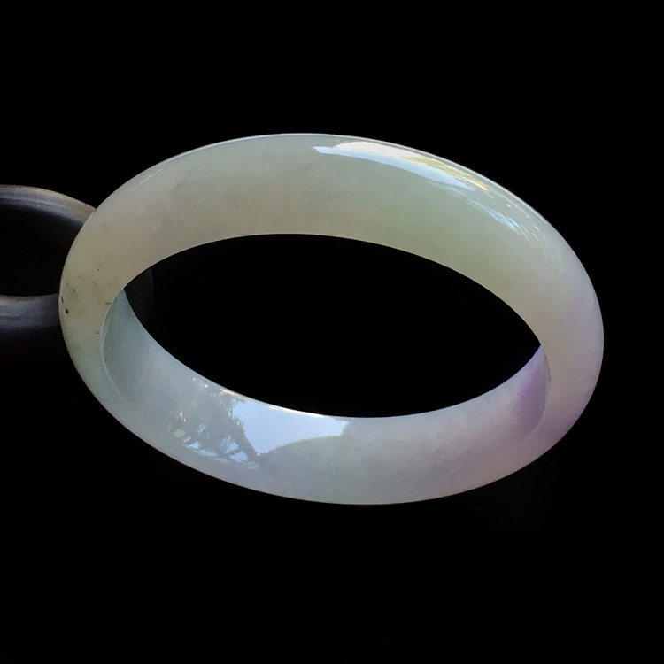 （超值推荐）糯冰种晴水紫罗兰手镯（56.6mm）