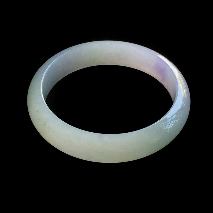 （超值推荐）糯冰种晴水紫罗兰手镯（56.6mm）