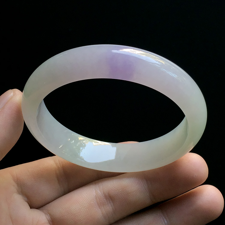 （超值推荐）糯冰种晴水紫罗兰手镯（56.6mm）