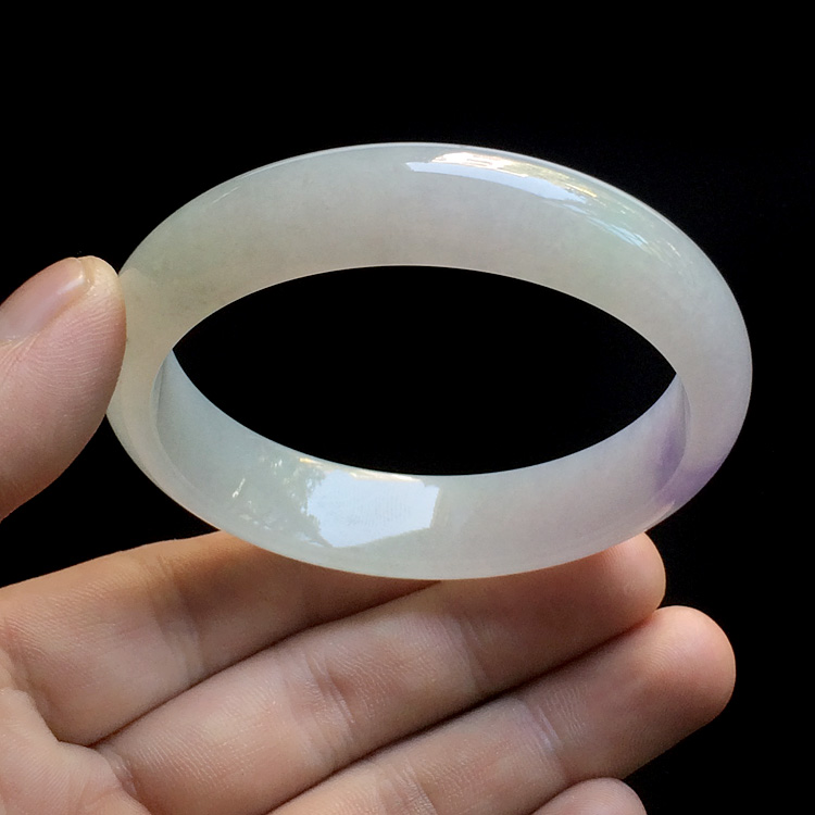 （超值推荐）糯冰种晴水紫罗兰手镯（56.6mm）