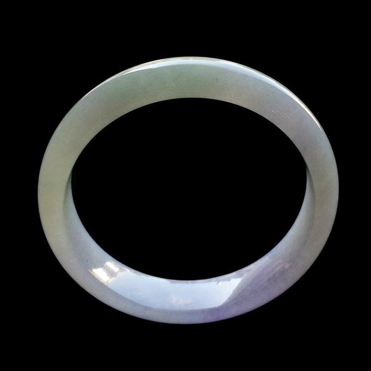 （超值推荐）糯冰种晴水紫罗兰手镯（58.6mm）