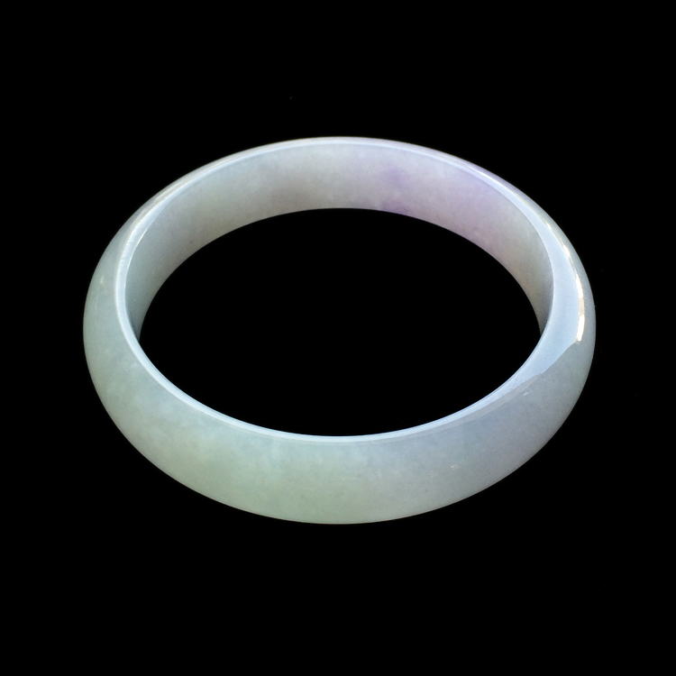 （超值推荐）糯冰种晴水紫罗兰手镯（58.6mm）