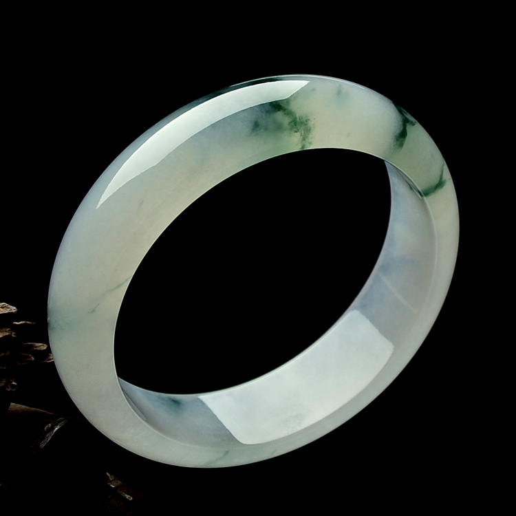 （超值推荐）冰种飘花手镯（60.3mm）