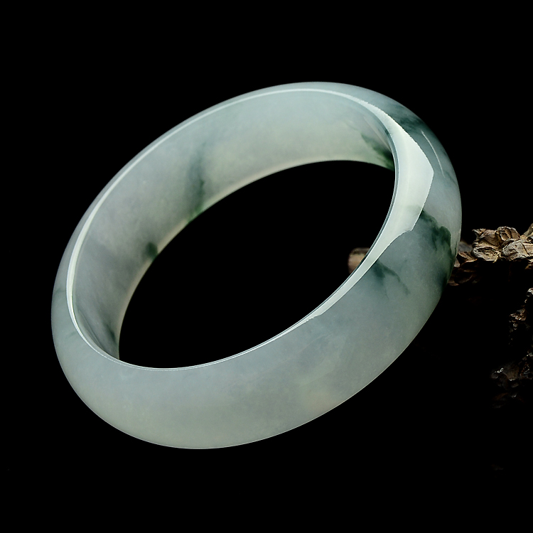 （超值推荐）冰种飘花手镯（60.3mm）