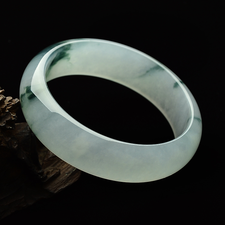 （超值推荐）冰种飘花手镯（60.3mm）