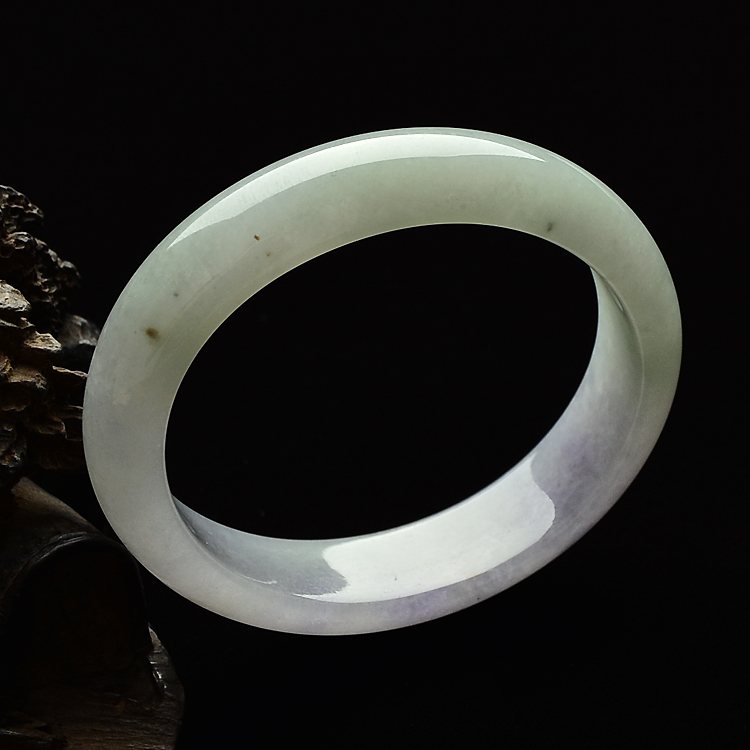 （超值推荐）糯冰种晴水紫罗兰贵妃镯（55mm-47.5mm）