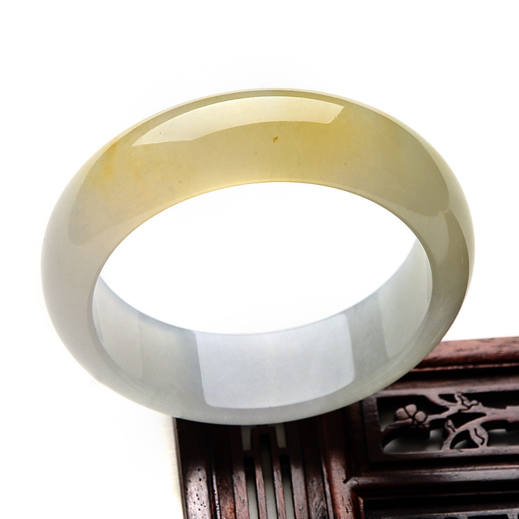 （超值推荐）冰种黄翡手镯（56.5mm）