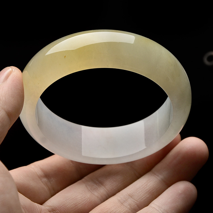 （超值推荐）冰种黄翡手镯（56.5mm）