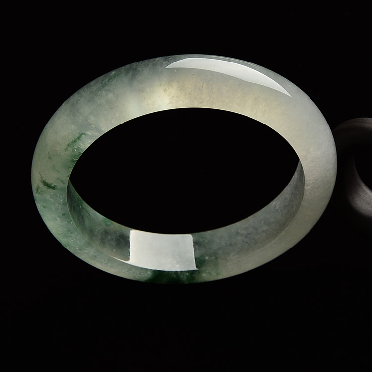 （超值推荐）冰种飘花手镯（57mm）