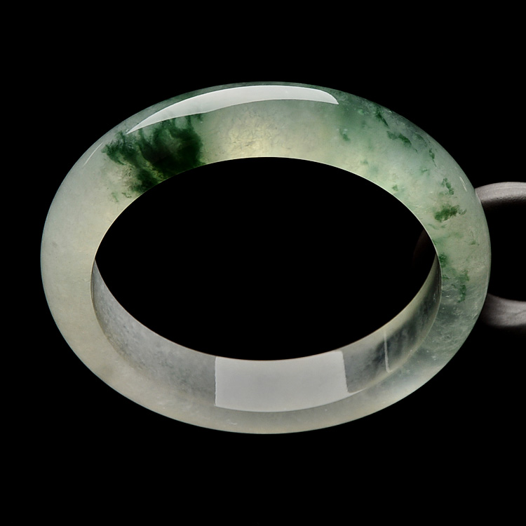 （超值推荐）冰种飘花手镯（57mm）