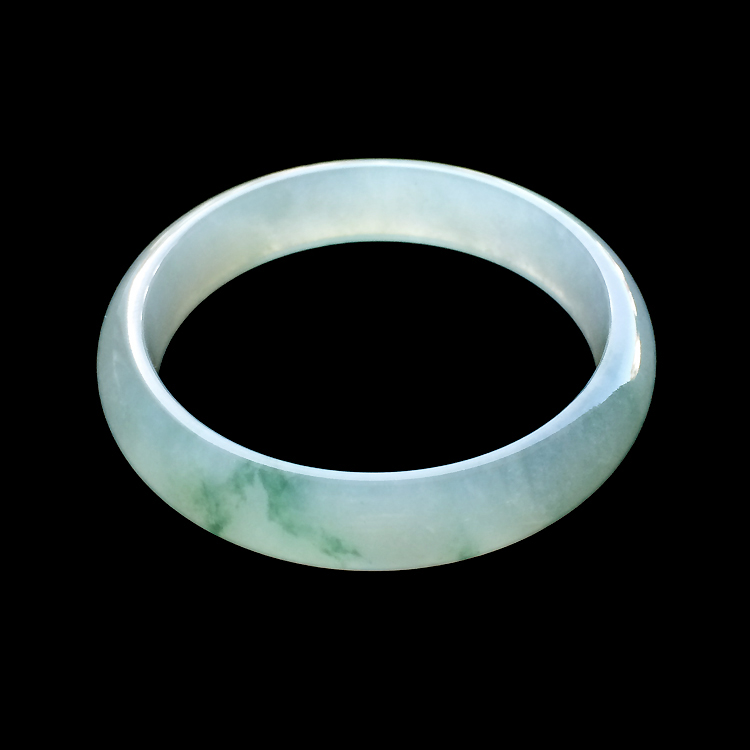 （超值推荐）冰种飘花手镯（54.7mm）