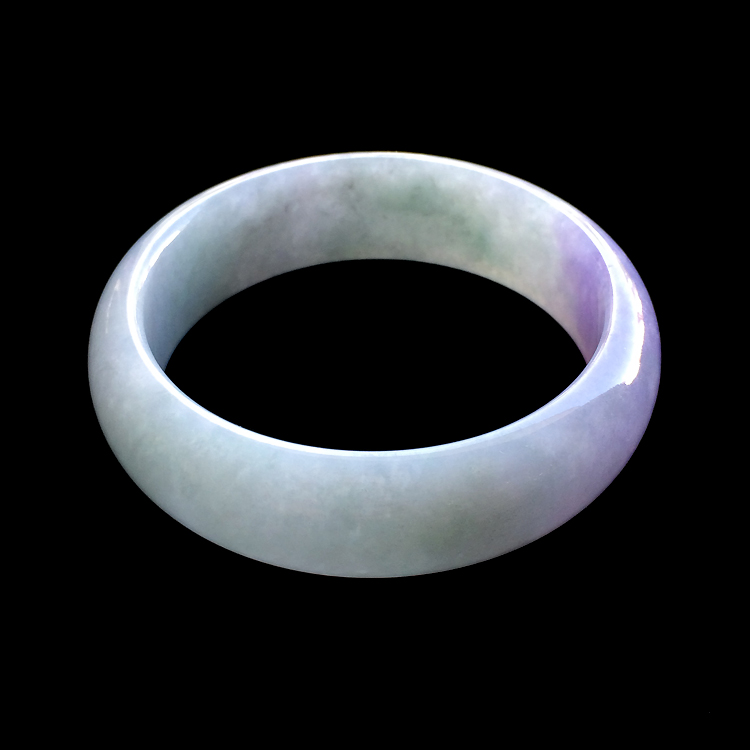 （超值推荐）糯冰种晴水紫罗兰手镯（57mm）