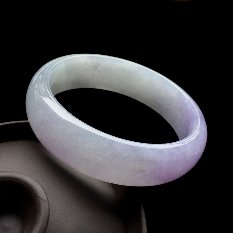 （超值推荐）糯冰种紫罗兰手镯（57mm）