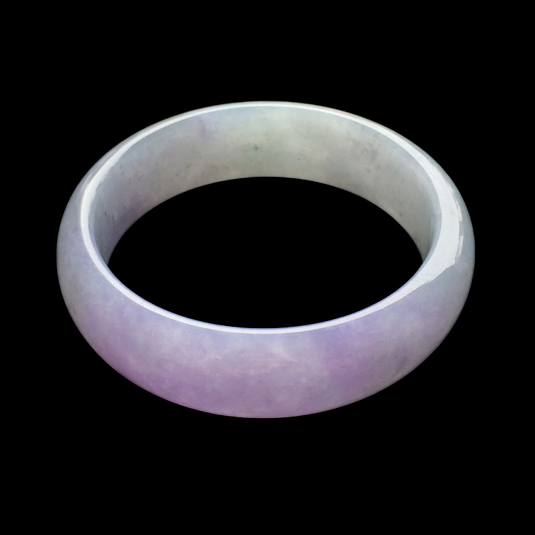 （超值推荐）糯冰种紫罗兰手镯（57mm）