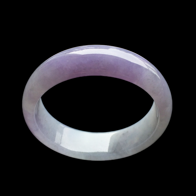 （超值推荐）糯冰种紫罗兰手镯（57mm）