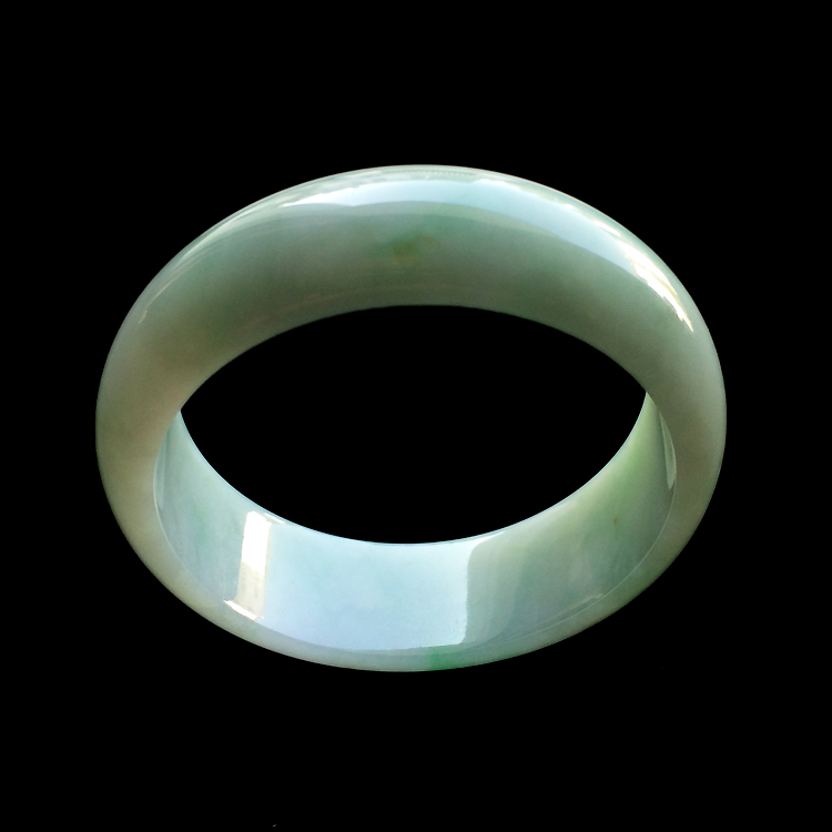 糯冰种晴水手镯（58.1mm）