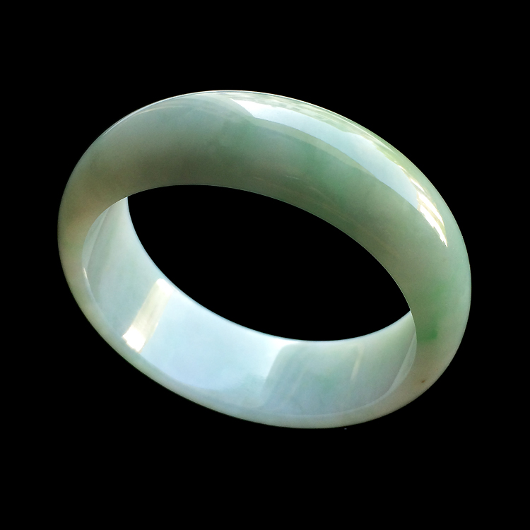 糯冰种晴水手镯（58.1mm）