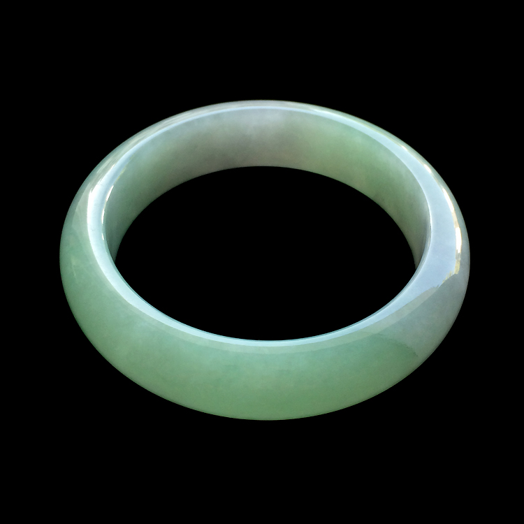 糯冰种晴水手镯（57.7mm）