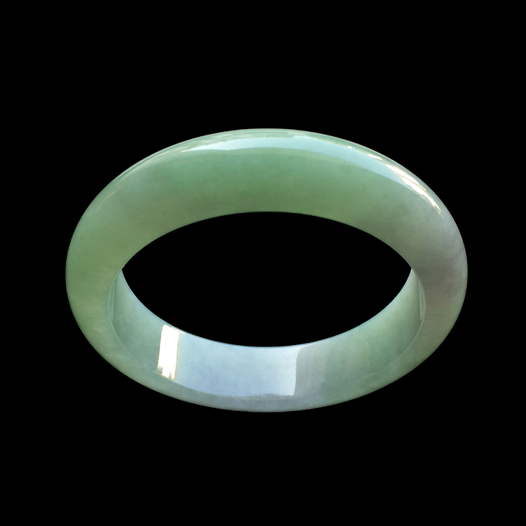 糯冰种晴水手镯（57.7mm）