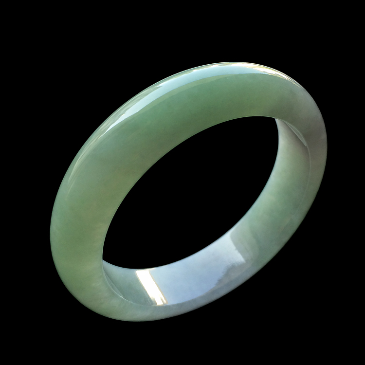 糯冰种晴水手镯（57.7mm）