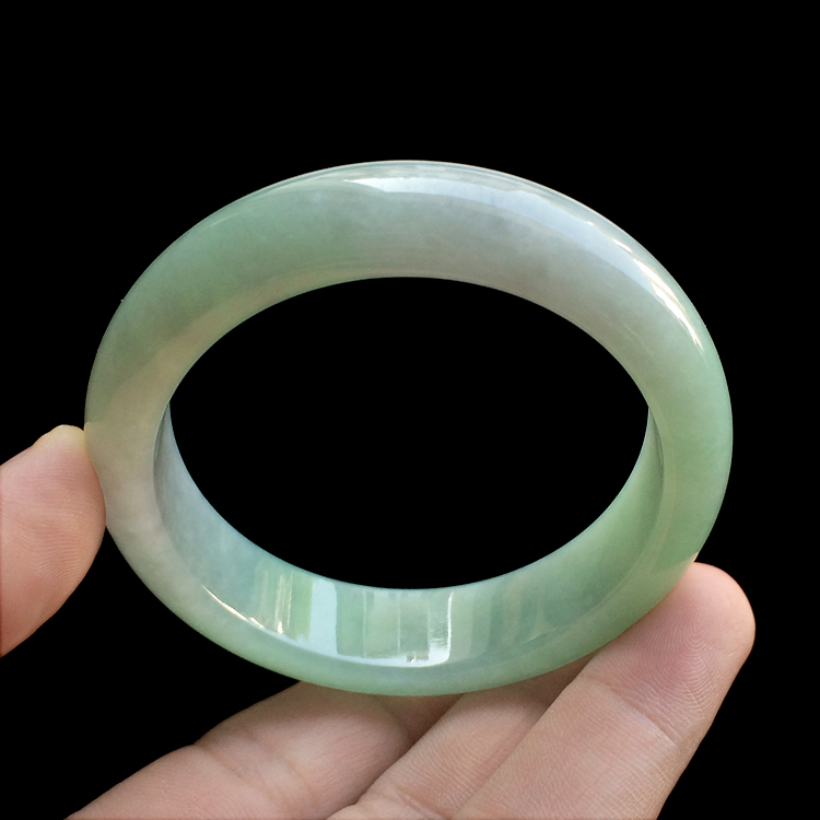 糯冰种晴水手镯（57.7mm）