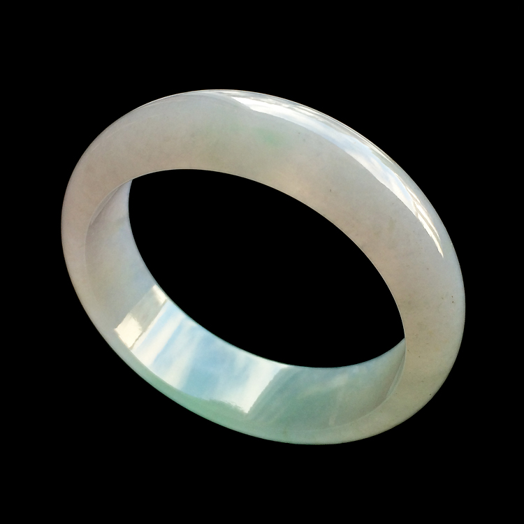 （超值推荐）糯冰种晴水手镯（58.8mm）