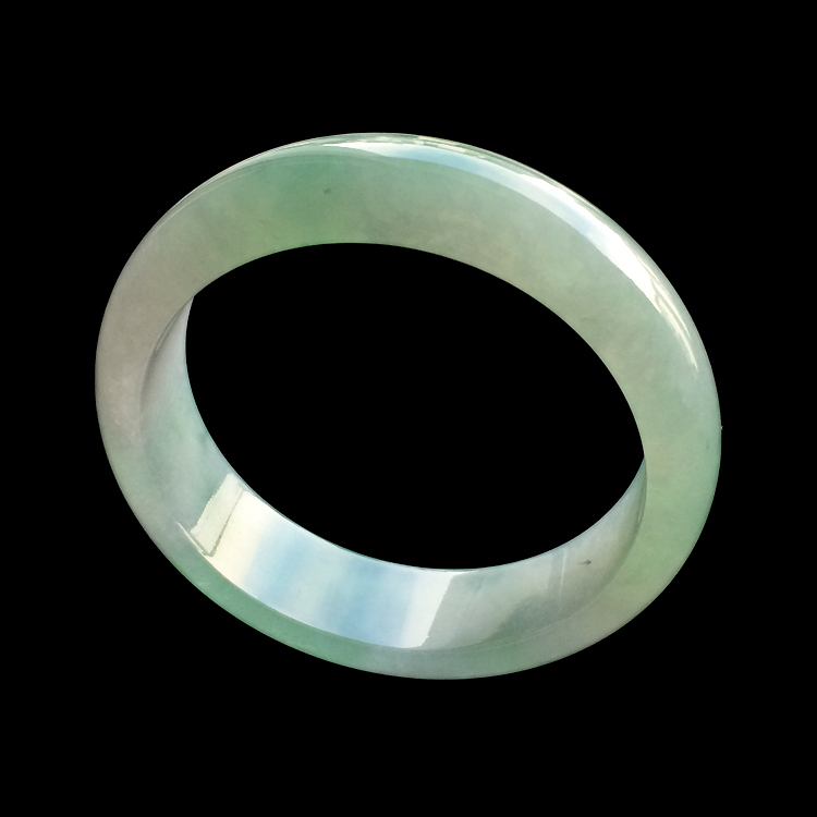 （超值推荐）糯冰种晴水手镯（57.5mm）