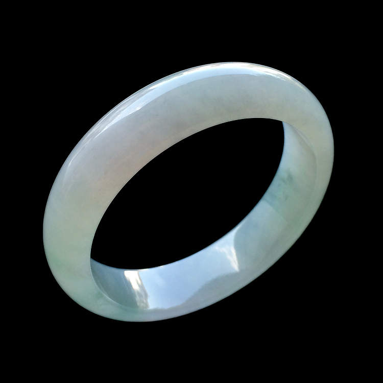 （超值推荐）糯冰种淡晴水手镯（57.7mm）
